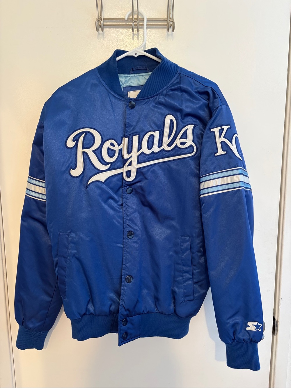 STARTER Royals Blue Bomber Jacket